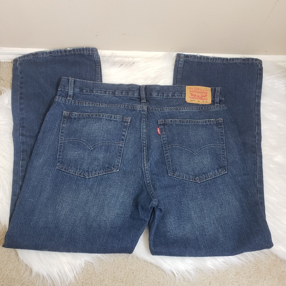 Boys 527 Levi's Jeans 18 Husky 36x29 Bootcut